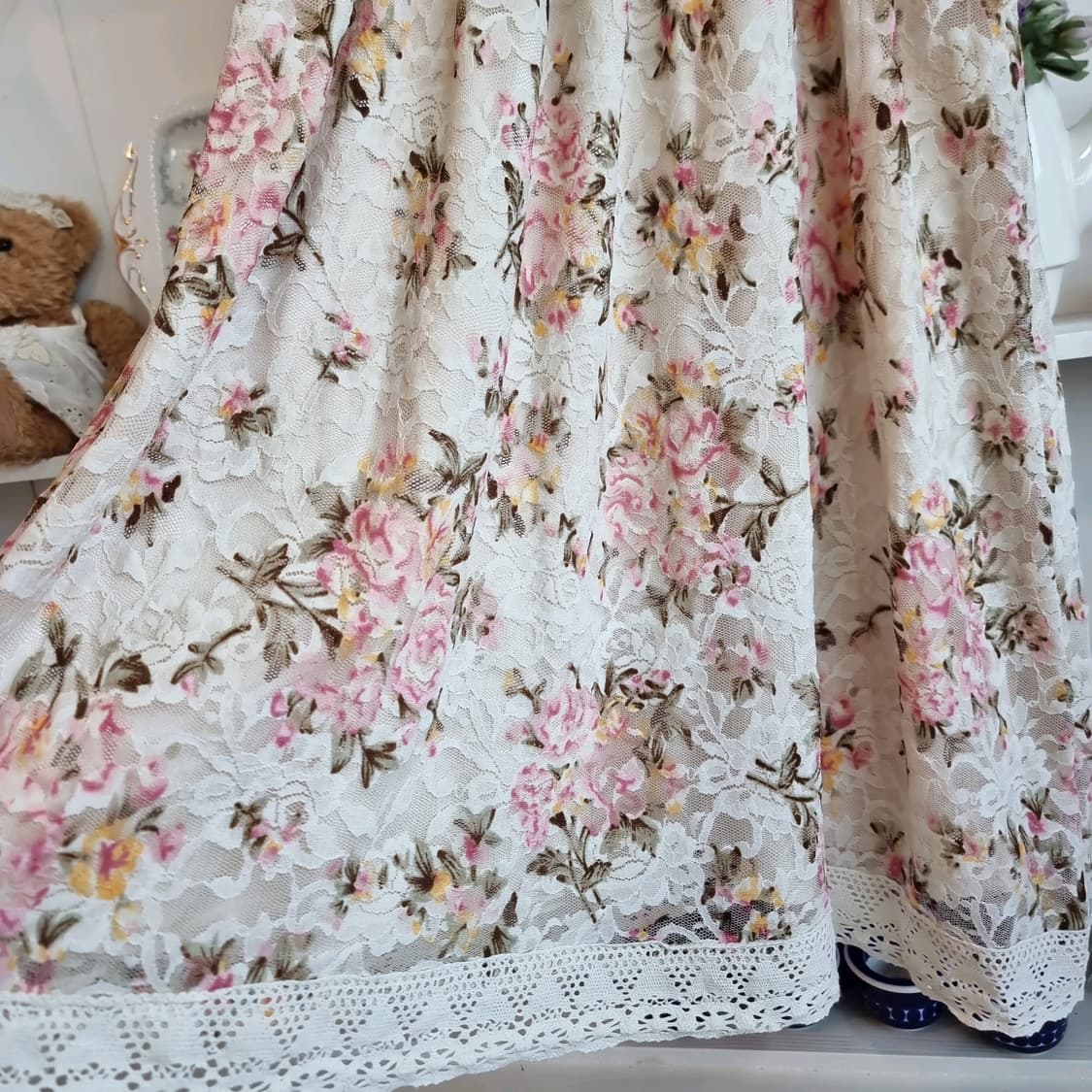 리즈리사 LIZLISA플로럴 레이스 원피스 상품이미지9