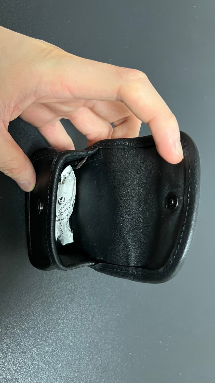 코치 빈티지 미니 키링 파우치 백 상품이미지3