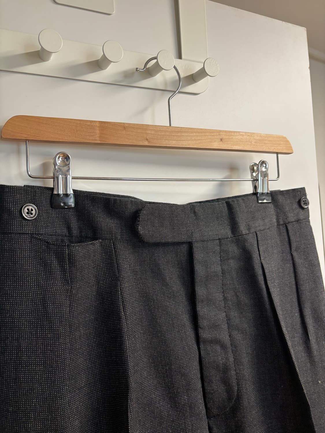 [30] RRL 버즈아이 울 헤링본 팬츠 차콜 상품이미지5