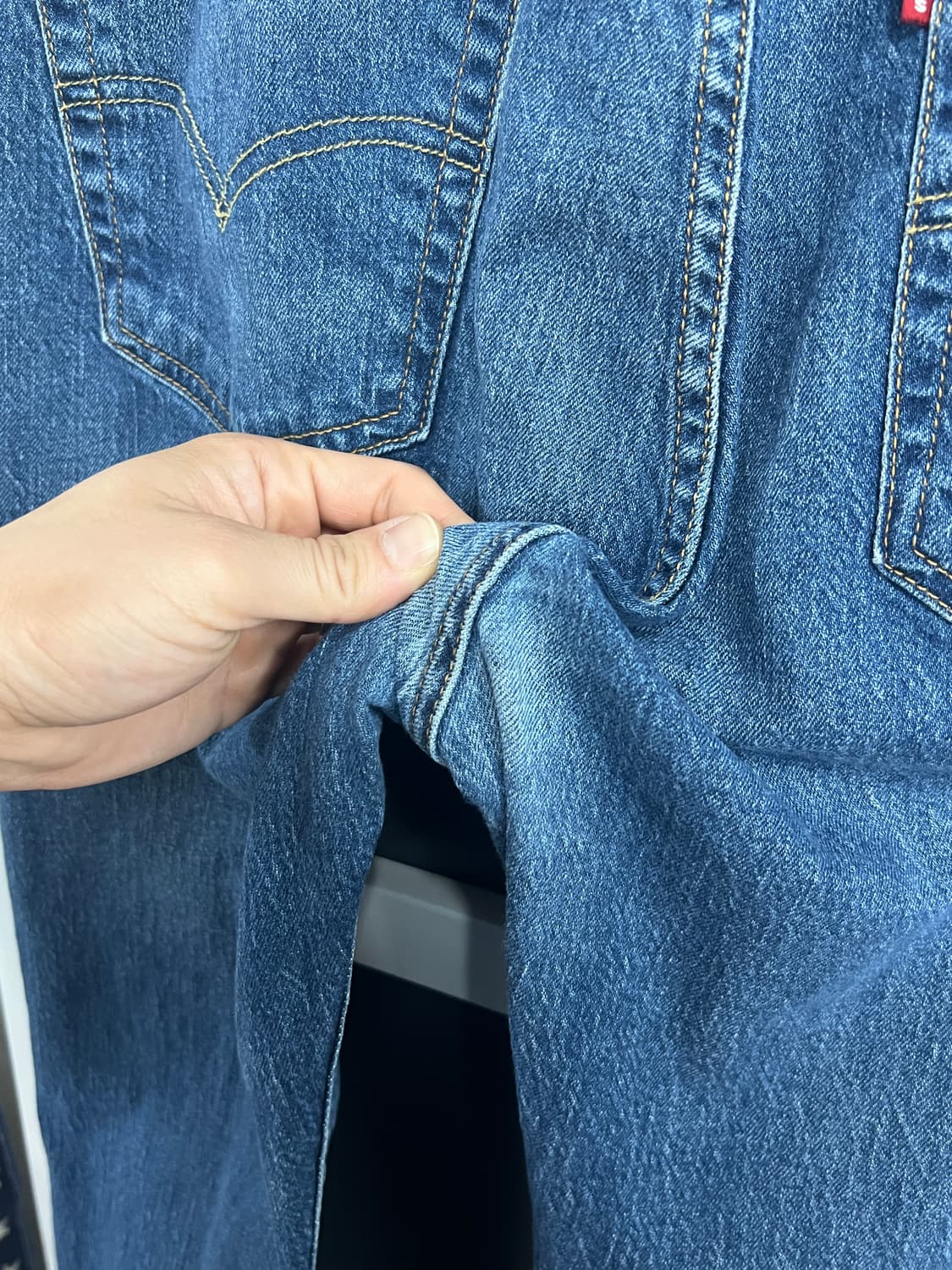 Levis 리바이스 505 레귤러 스트레이트핏 데님 팬츠 상품이미지4