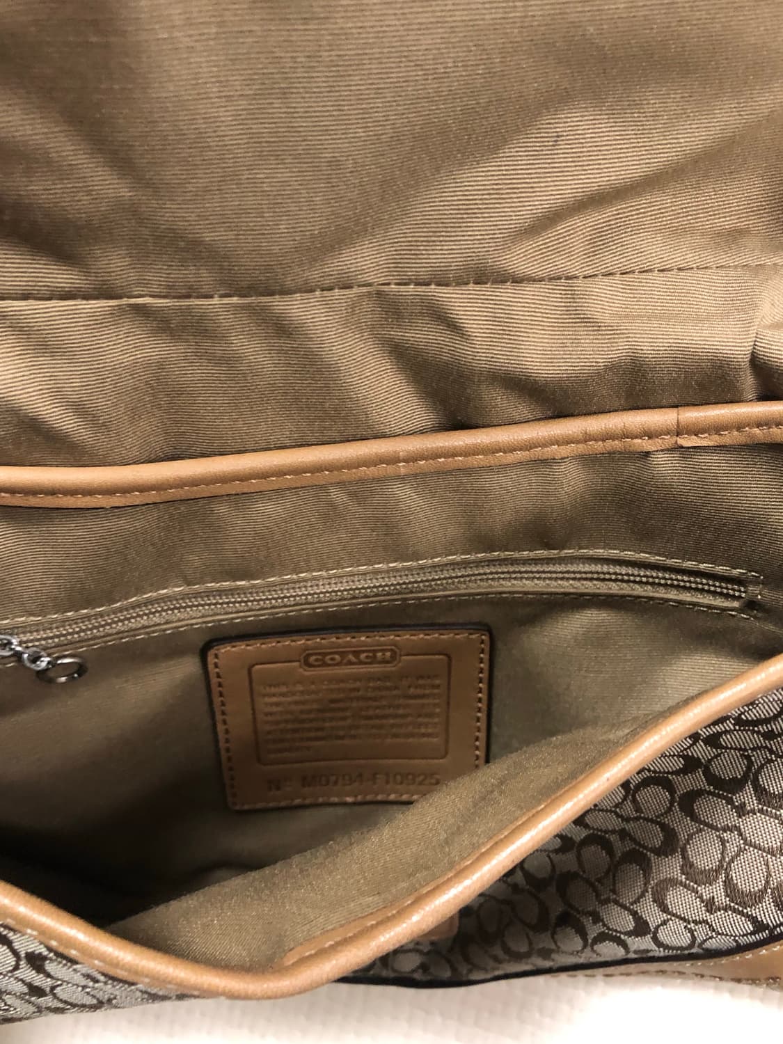 빈티지 코치 브라운 숄더백 상품이미지9