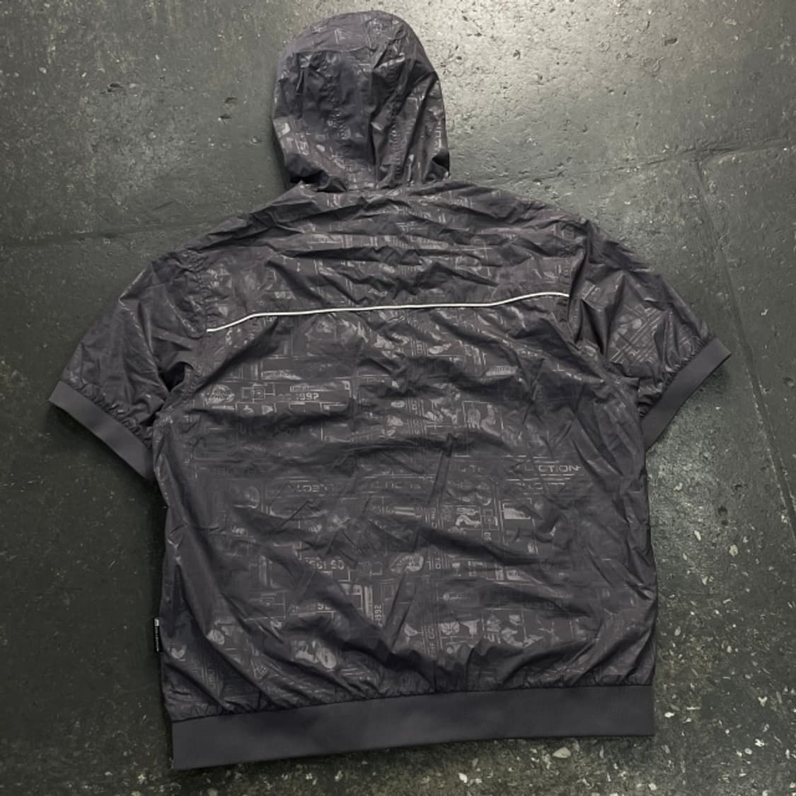 105 후부 Y2K 올드스쿨 반팔 바람막이  상품이미지5