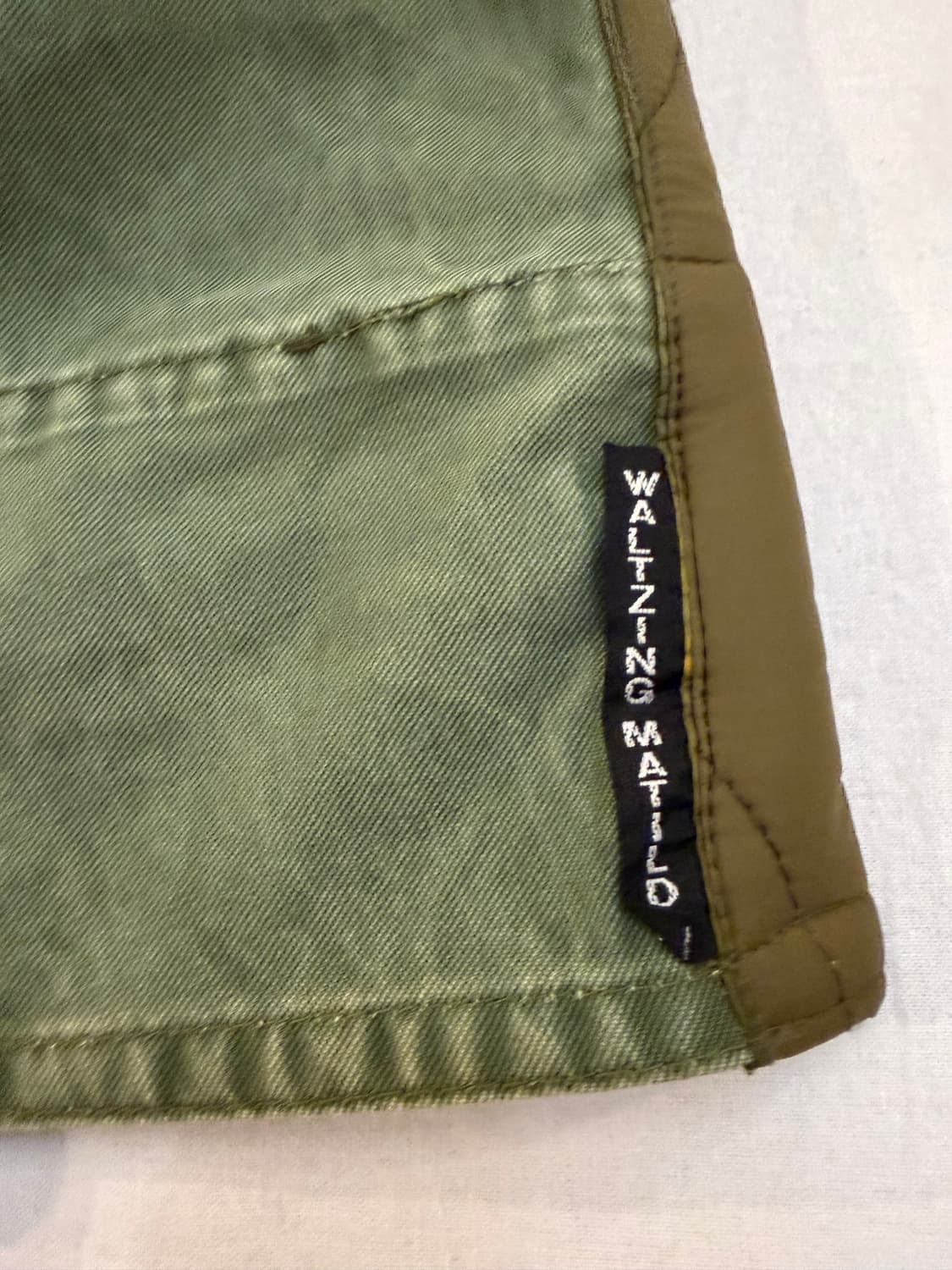 캐피탈 컨트리 져니 리메이크 퀼팅 링코트 올리브 상품이미지5