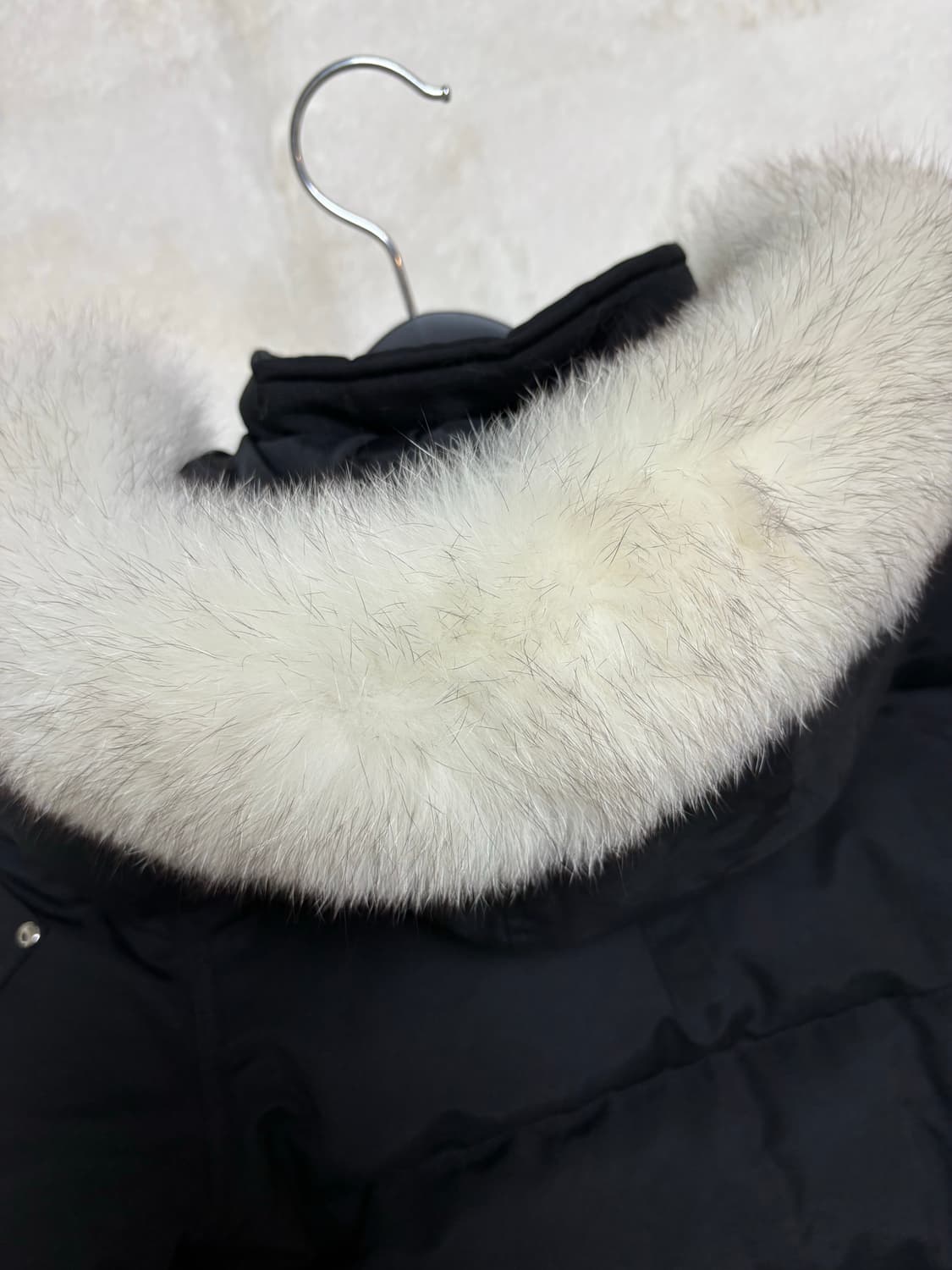 무스너클 쓰리쿼터 화이트퍼 m사이즈 새상품 상품이미지8