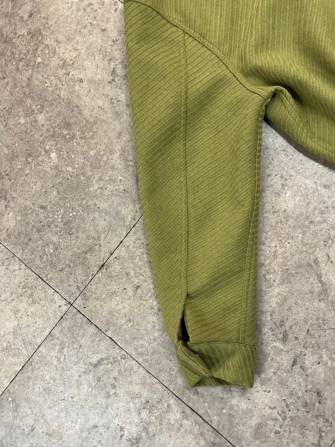 빈티지 투웨이 카라 집업 자켓 그린 #csz2350 상품이미지9