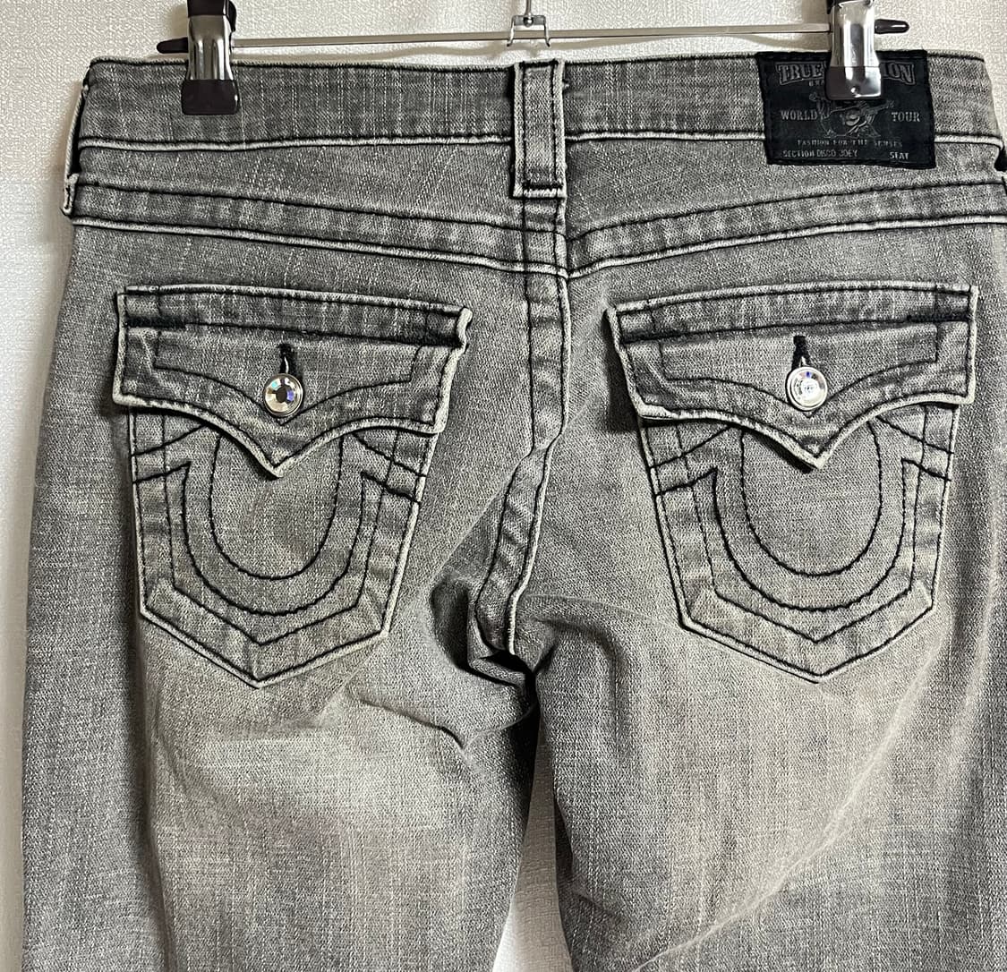 트루릴리젼 부츠컷 플레어진 데님 팬츠 청바지 26 상품이미지7