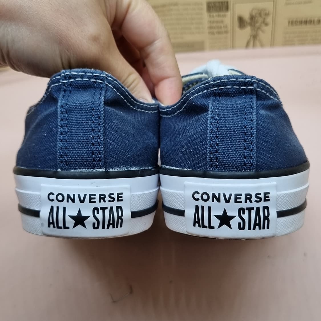 컨버스 척테일러 클래식 네이비 여성 스니커즈 235 상품이미지4