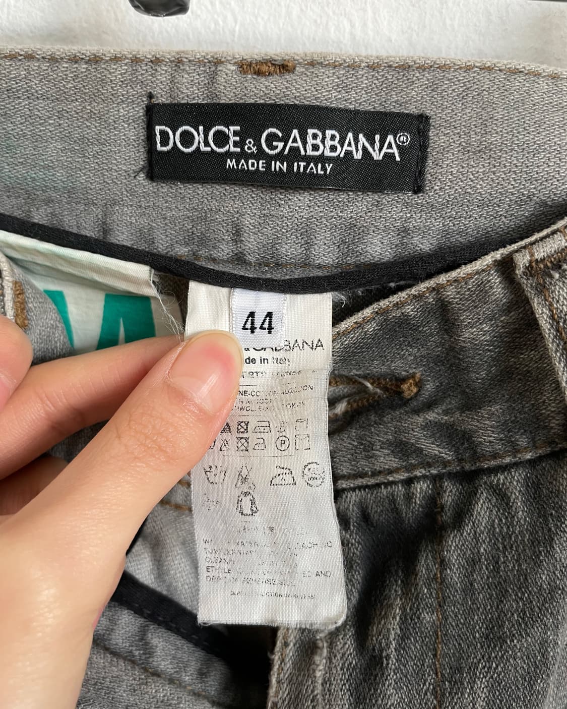 돌체앤가바나 그런지 디스트로이드 데님 상품이미지8