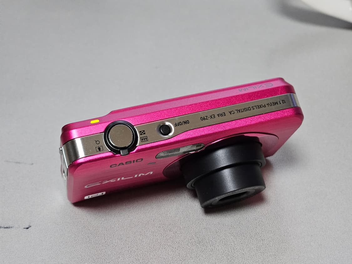 카시오 엑슬림 z90 핑크 카리나 츄 디카 상품이미지3