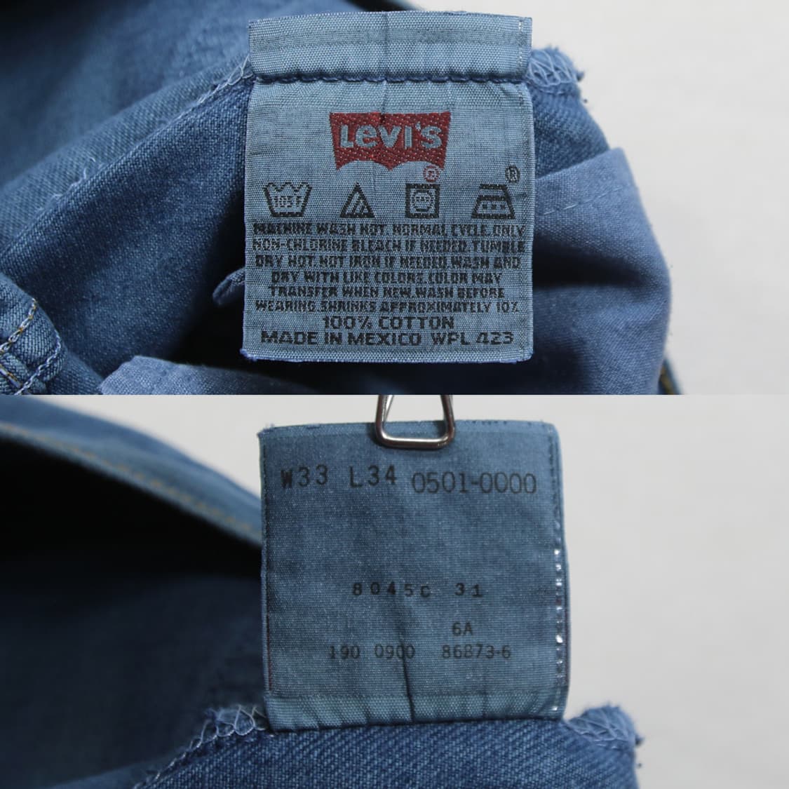 (착용컷) 00's 리바이스 501xx (남성용 32) 상품이미지5