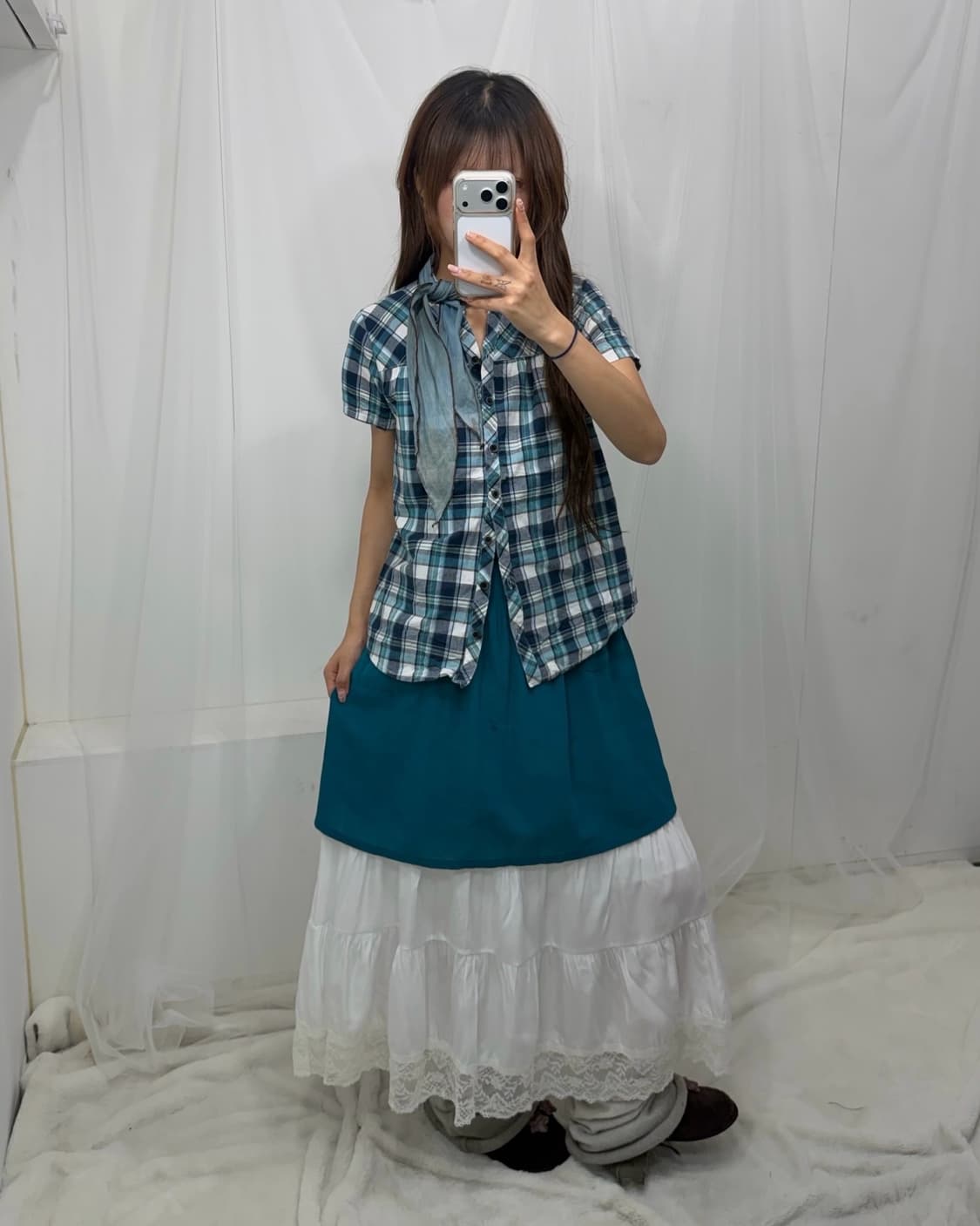 𖤐민트 소녀 코디set𖤐  상품이미지1