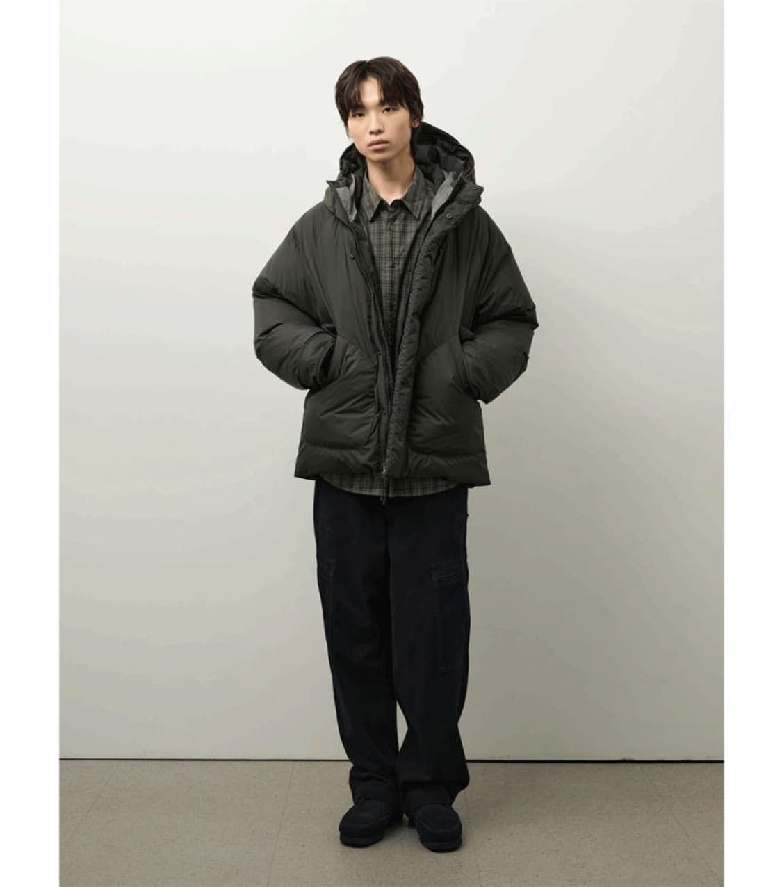 [새상품] 러프사이드 클라우드 파카 다크 올리브 1사이즈 상품이미지2