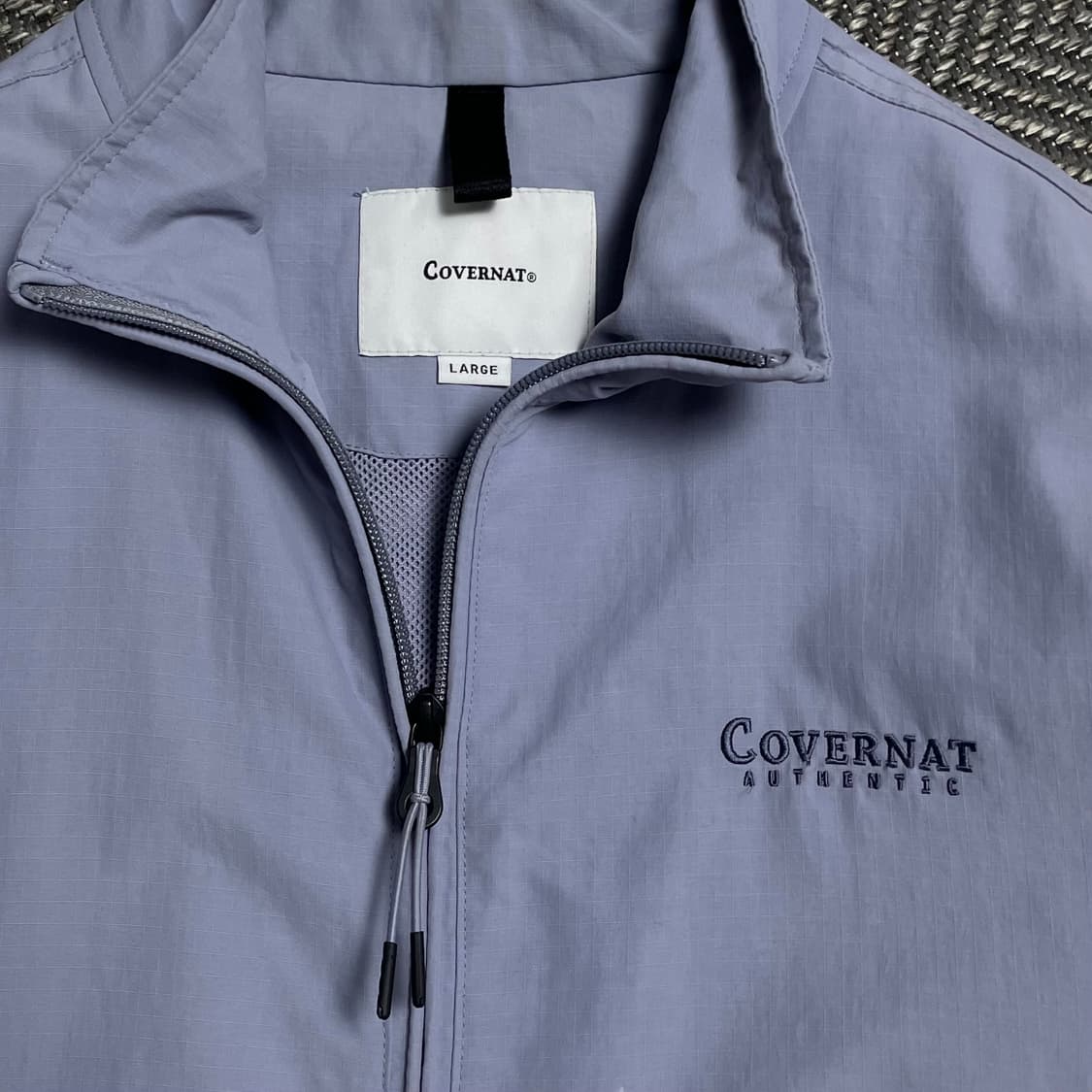 커버낫 빅로고 박시핏 우븐 바람막이 y 5082 상품이미지6