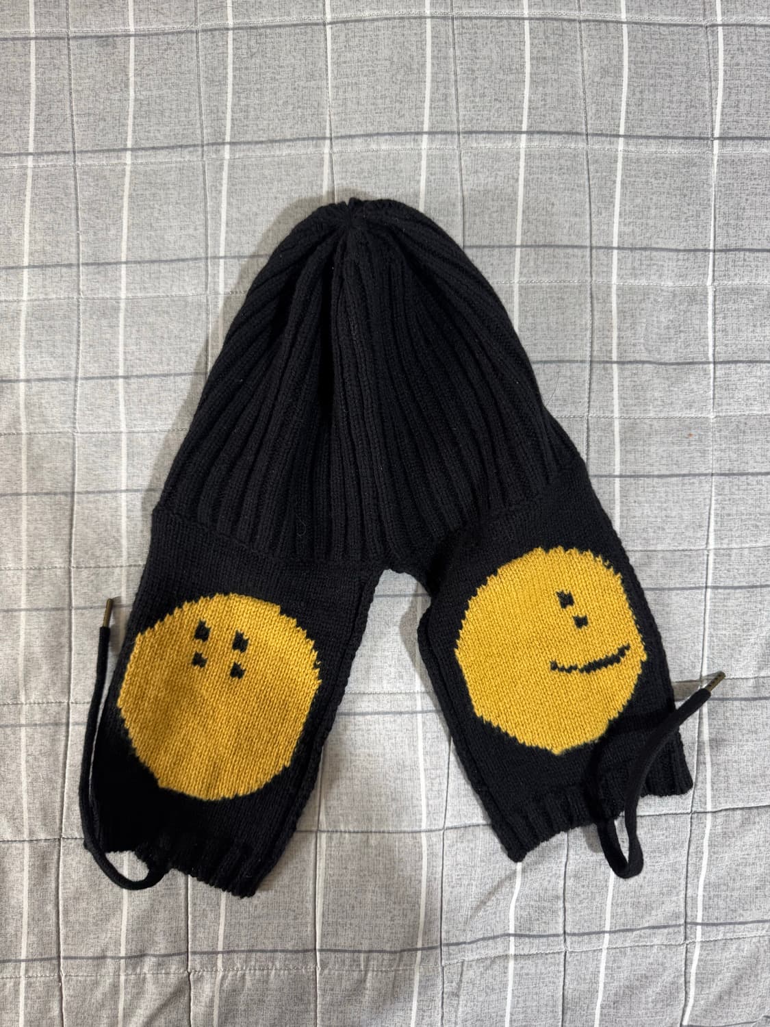 캐피탈 5G 울 프로필 레인보위 게일 캡 숏 블랙 상품이미지1