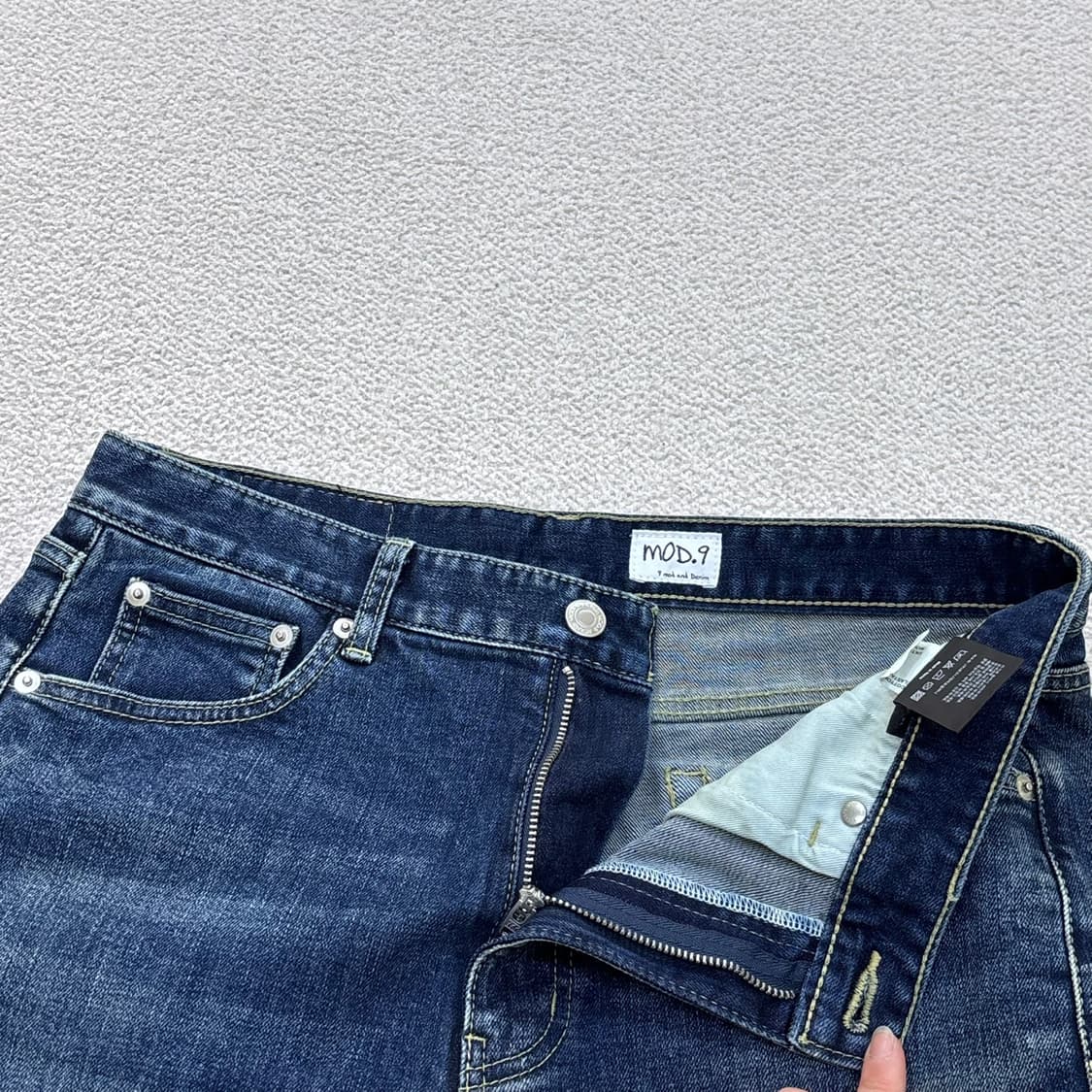 31 모드나인 슬림핏 데님 팬츠 0326E 상품이미지6