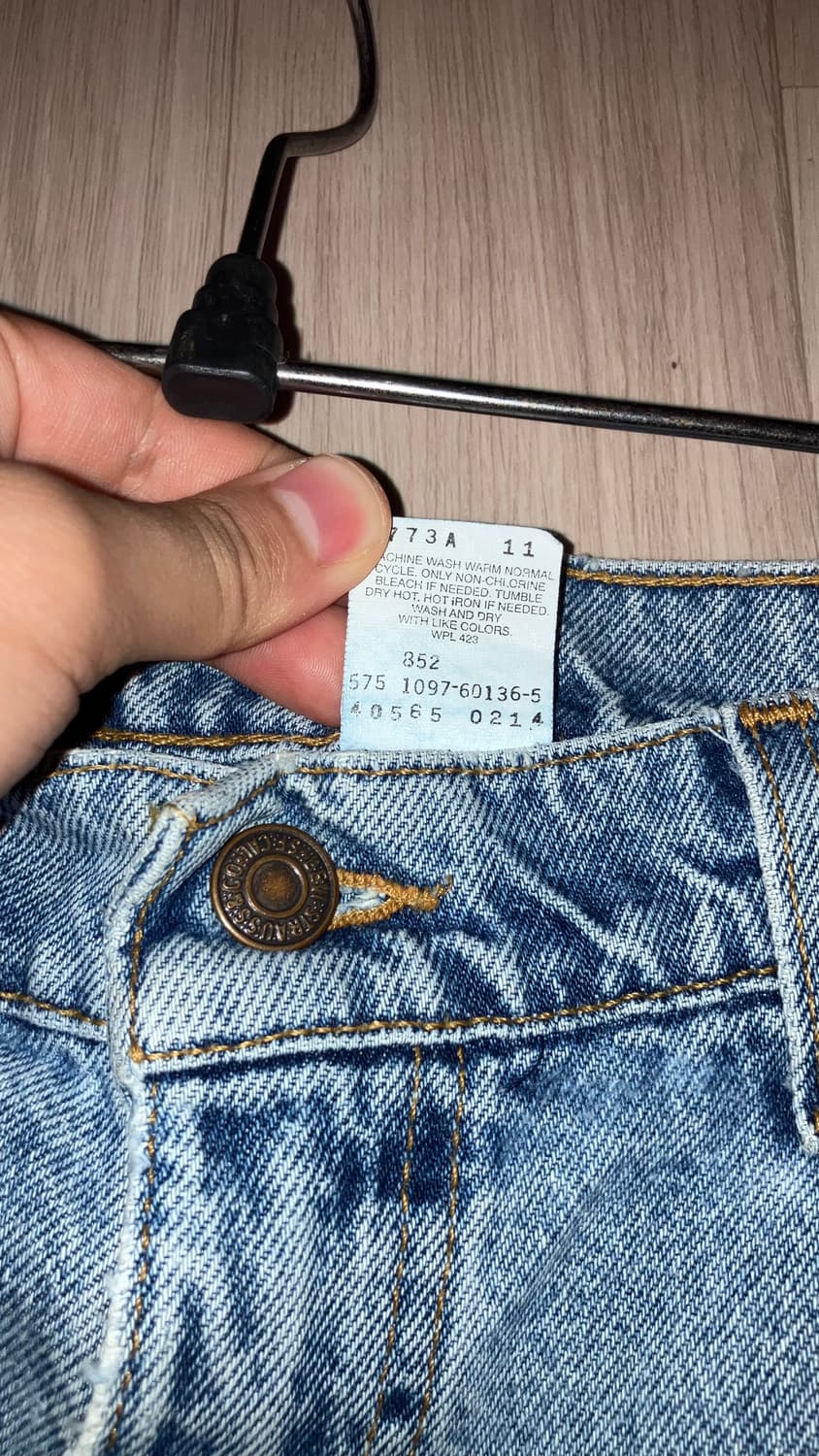 Levis 565 W35 usa made 상품이미지4