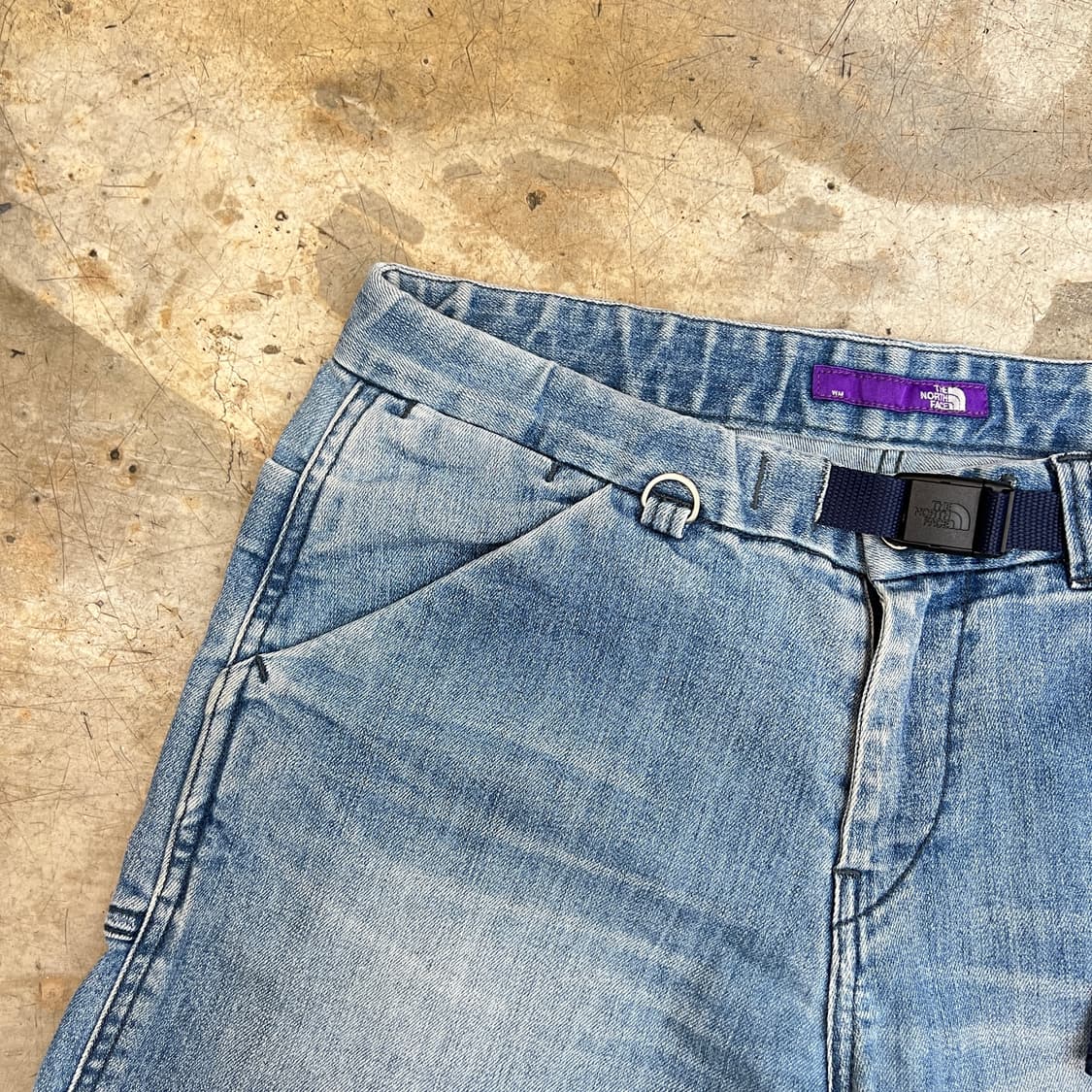 노스페이스 퍼플라벨 COOLMAX Stretch denim shorts 상품이미지2