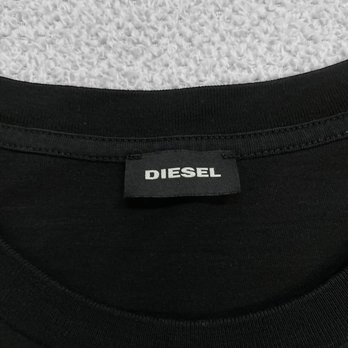 디젤 Diesel 딥스트로이트 반팔 티셔츠 블랙 상품이미지3