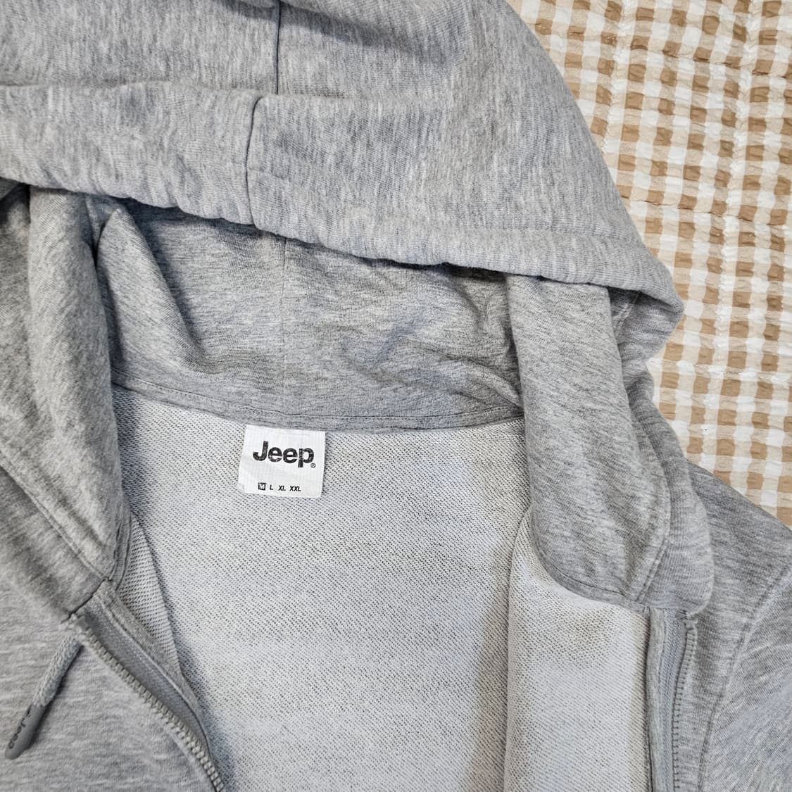 JEEP 지프 간절기 후드집업 자켓 남자100 상품이미지7