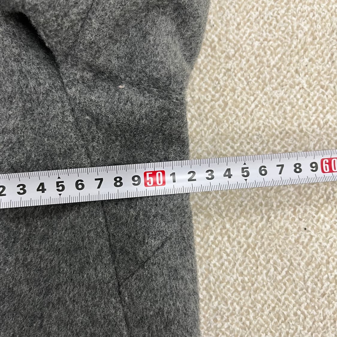 42 베네통 울 롱코트 자켓 0203M1 상품이미지6