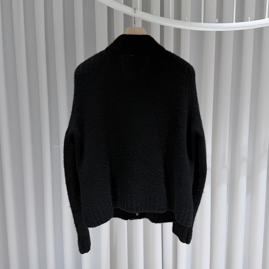 (A+/ M) / 크롬하츠 자수 레터맨 블랙 가디건 상품이미지5