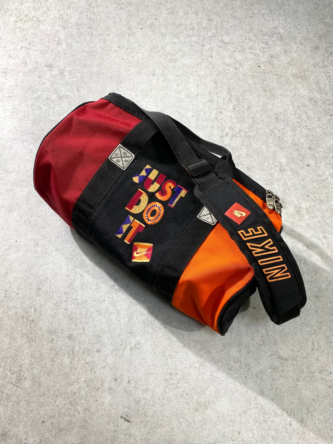 [45*35] 90s Nike 나이키 삼나 스포츠 올드스쿨 더플백 상품이미지1