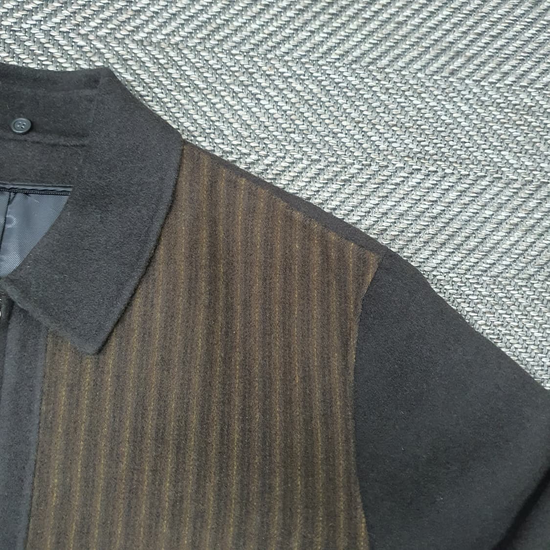 유니버시티 오브 캠브릿지 울100 집업자켓 남자110~115 상품이미지3