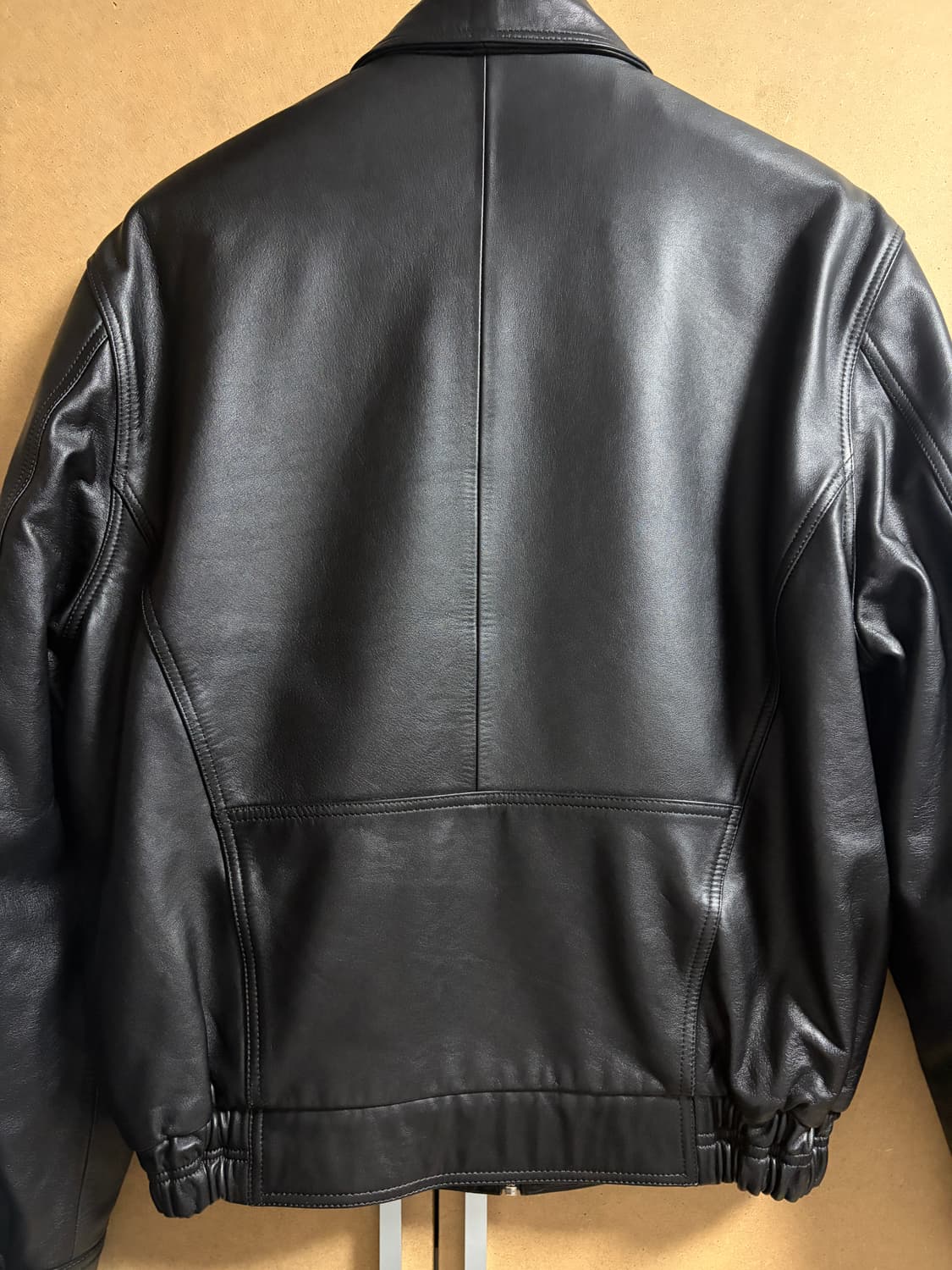 선플라워 90S 레더 봄버 자켓 50size 상품이미지2