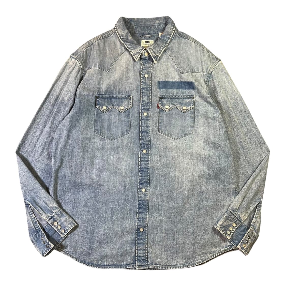 리바이스 웨스턴 데님 셔츠 상품이미지1