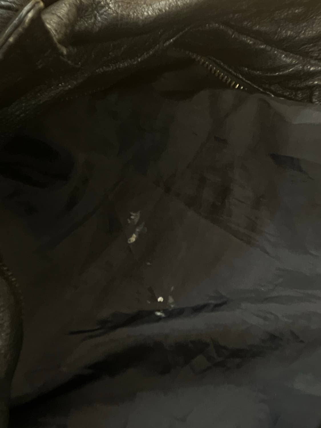 빈티지 가죽 자켓 블랙  #csz2291 상품이미지3