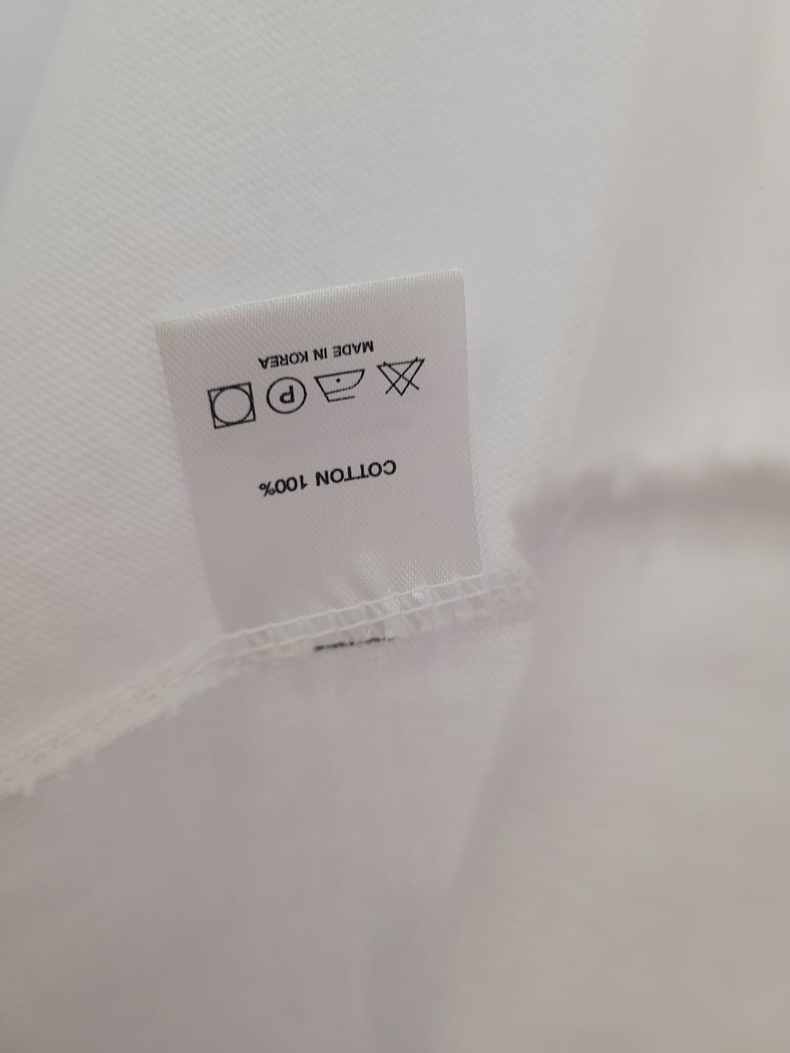 슈퍼커브 10수 오버핏 반팔 프린팅 티셔츠 미착용 상품이미지8