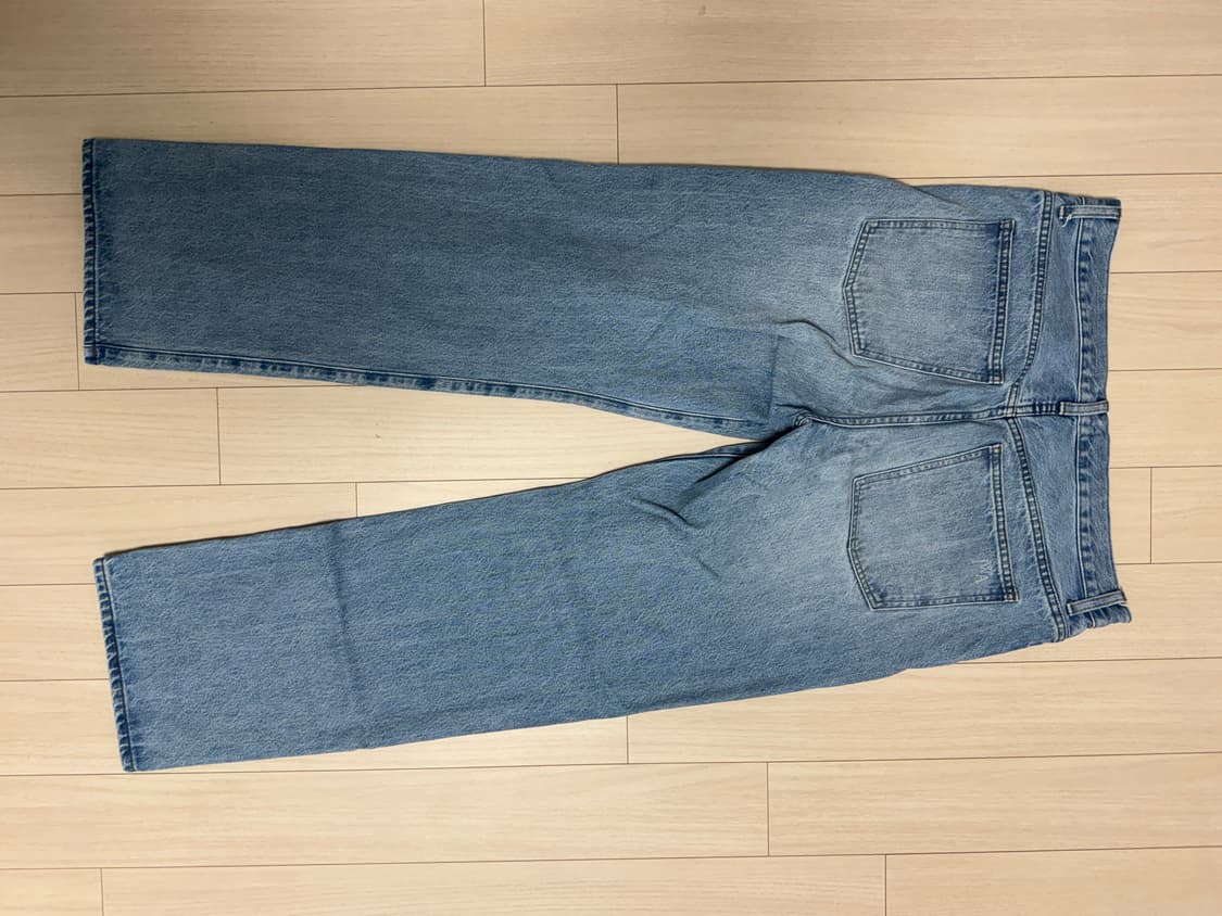 JW Anderson/Uniqlo 유니클로 스트레이트 진 63블루 28 상품이미지2