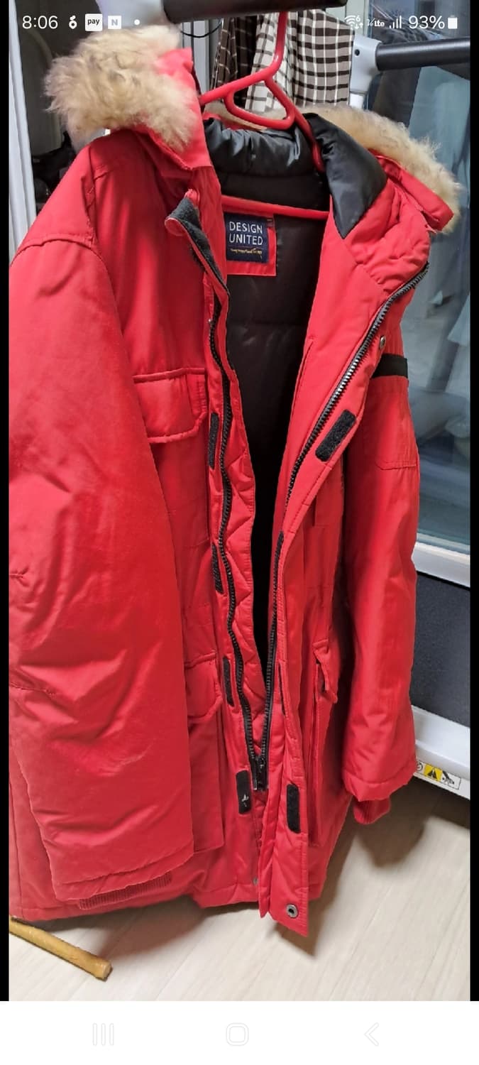 데싱유나이티드패딩.  XL 상품이미지1