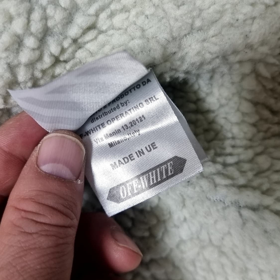 Off-White 오프화이트 데님 쉐르파 자켓 2019(100-105) 상품이미지4