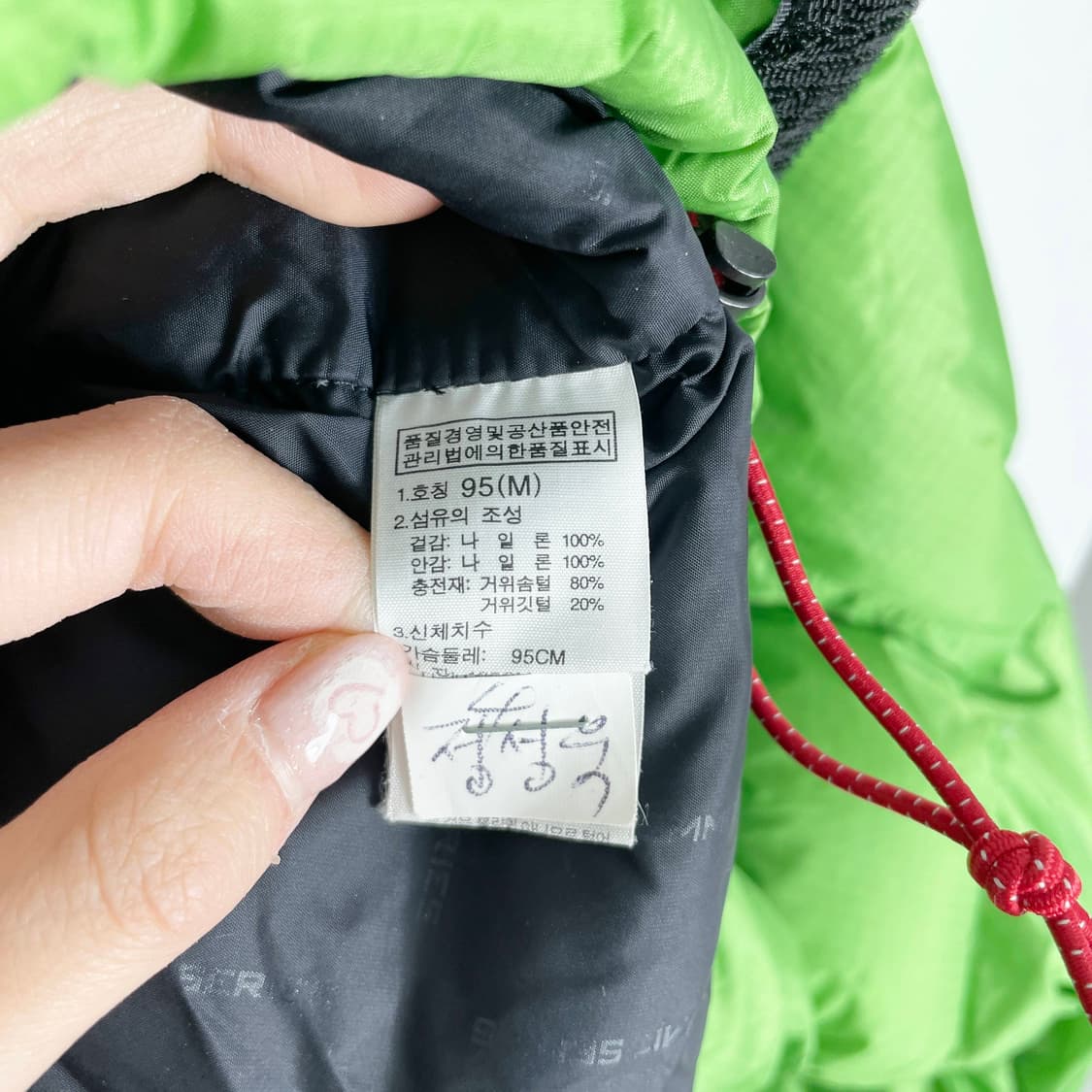 A1 노스페이스 700 써밋 윈드스토퍼 패딩 점퍼 95사이즈 상품이미지5