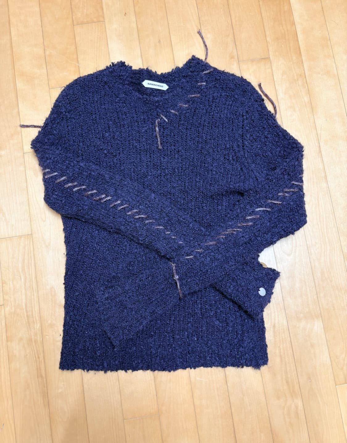 M)나마체코 행포드 니트 상품이미지1