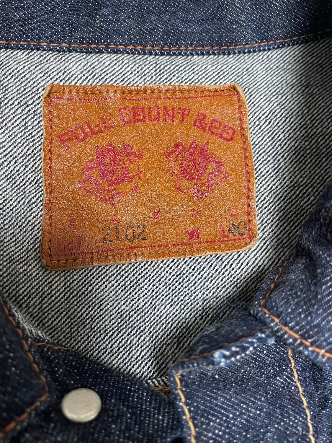 풀카운트 2102w 40사이즈 상품이미지3