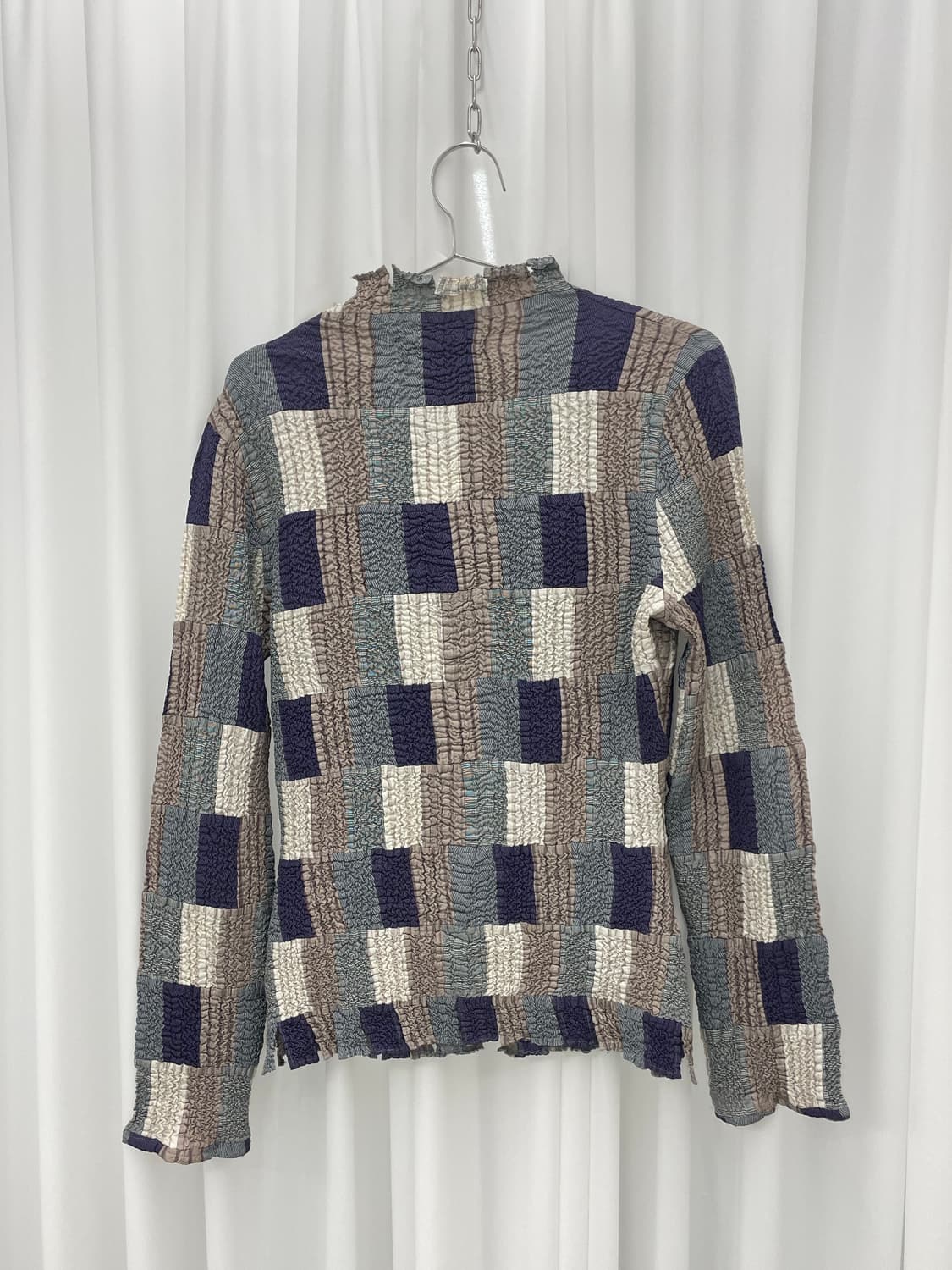 Yoshiki Hishinuma patchwork blouse 상품이미지2