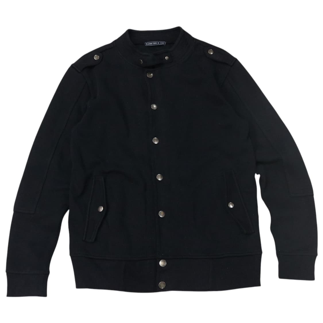 Hang Ten 행텐 빈티지 밀리터리 디테일 코튼 스냅 자켓 (M) 상품이미지1