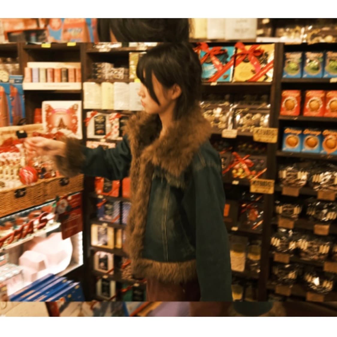 김아홉 퍼데님자켓 상품이미지5