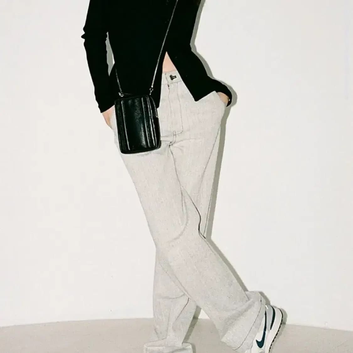 Matin Kim 마뗑킴 체인 크로스 미니백 상품이미지2