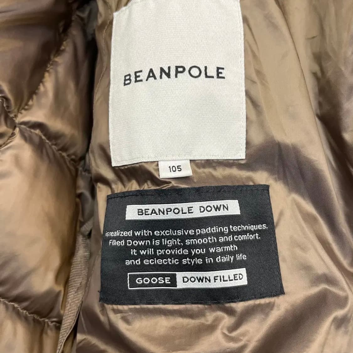 빈폴 디테처블 경량 다운 코트 (105) 내피분리 상품이미지5