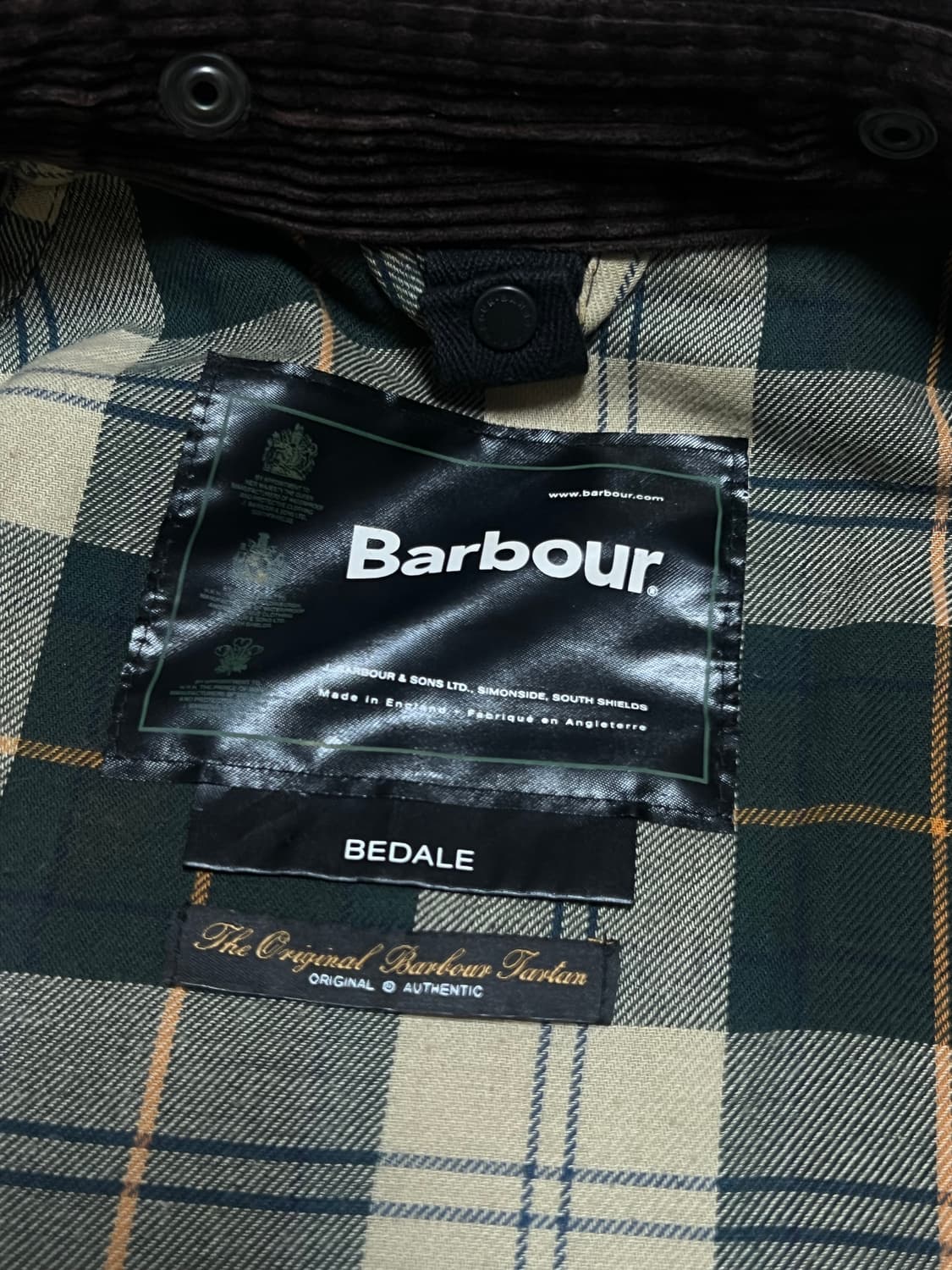 바버 비데일 자켓 36 상품이미지4