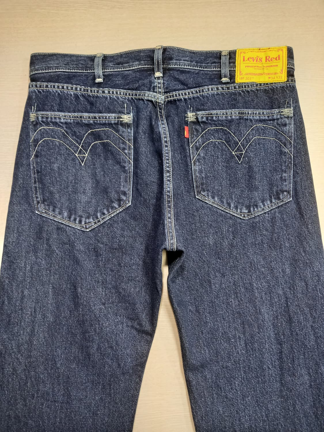34 리바이스505 RED 일자진 34-562 상품이미지4