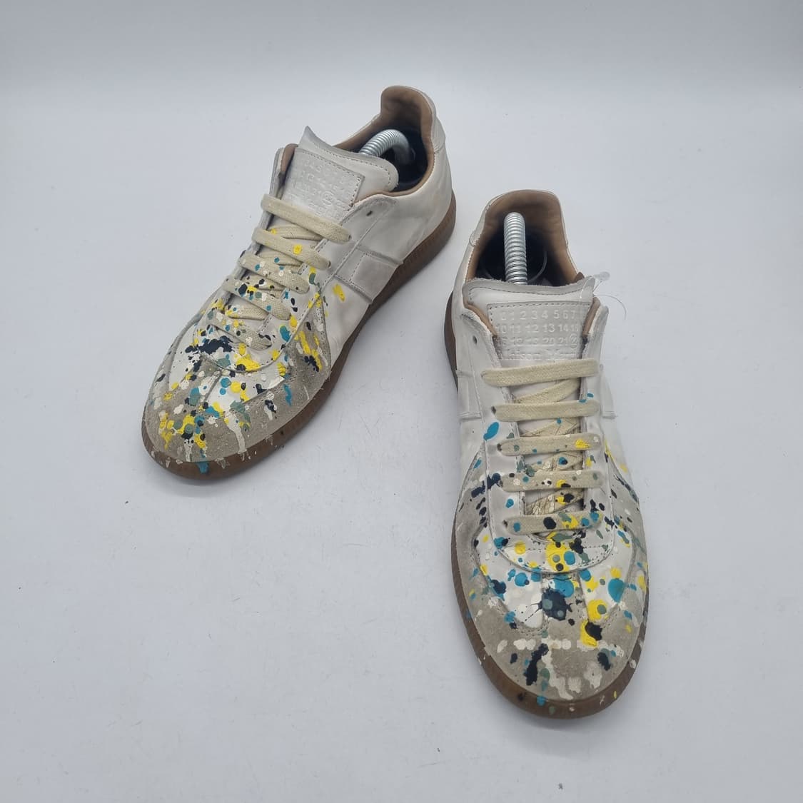 메종 마르지엘라 독일군 스니커즈 페인트 여성 240mm (37) 상품이미지6