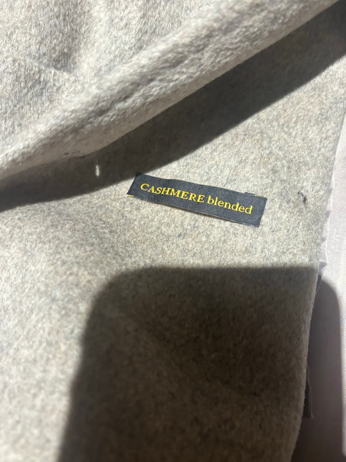 LIST 리스트 벨티드 캐스미어 코트 상품이미지4