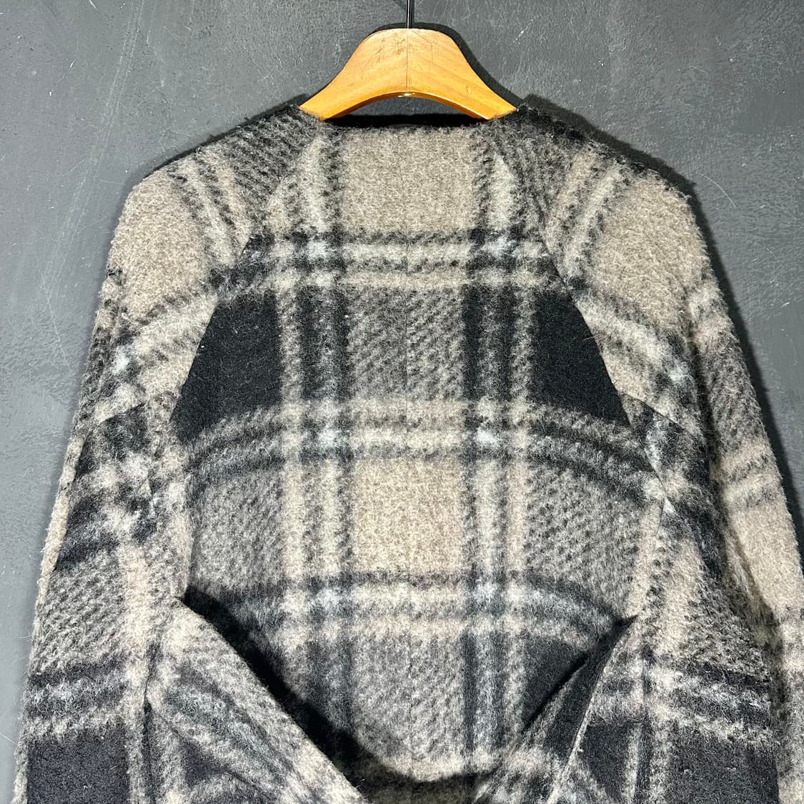 빔즈보이 체크 코트 (XL) 상품이미지5