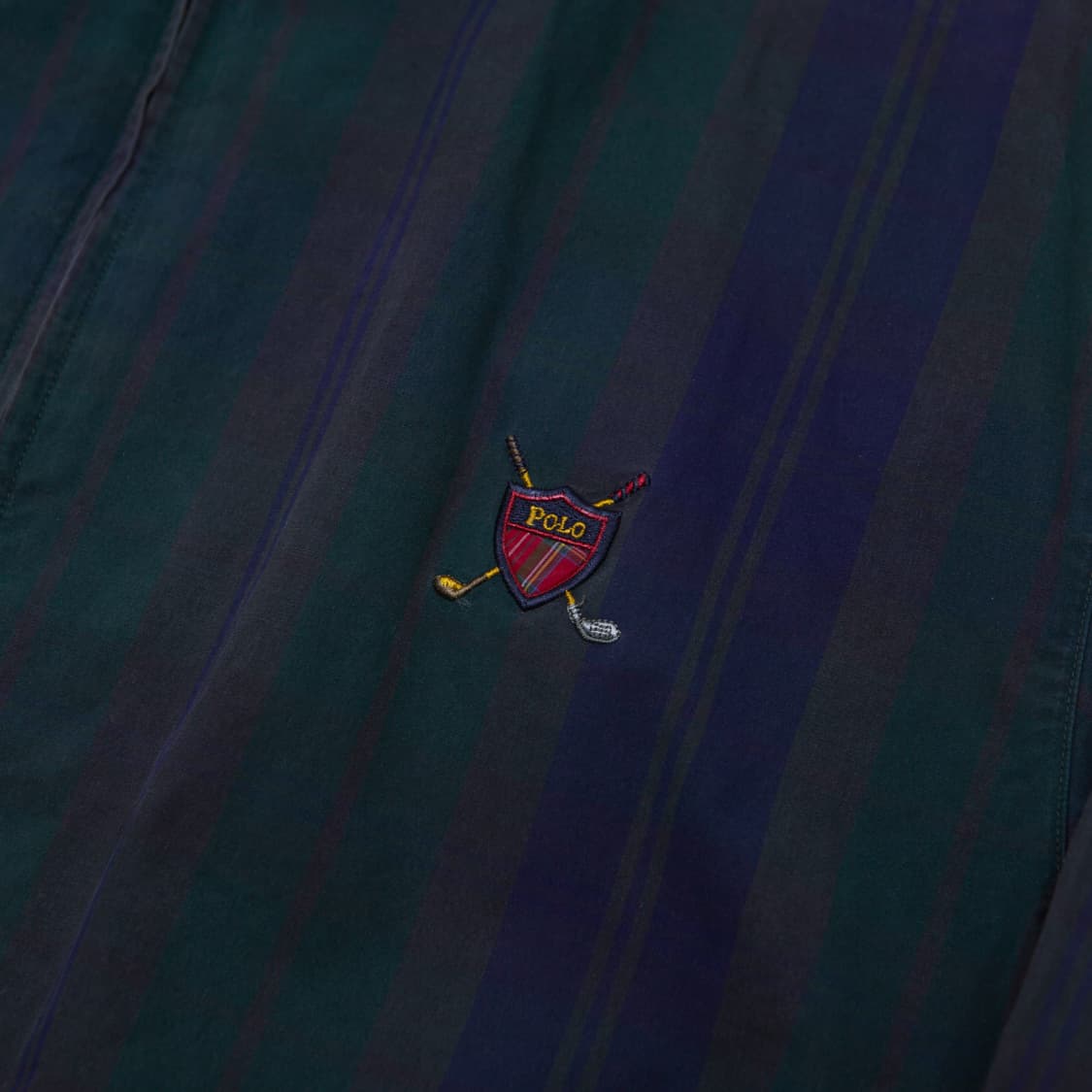 폴로 랄프로렌 그린 체크 코튼 쉘 바이스윙 자켓 상품이미지2