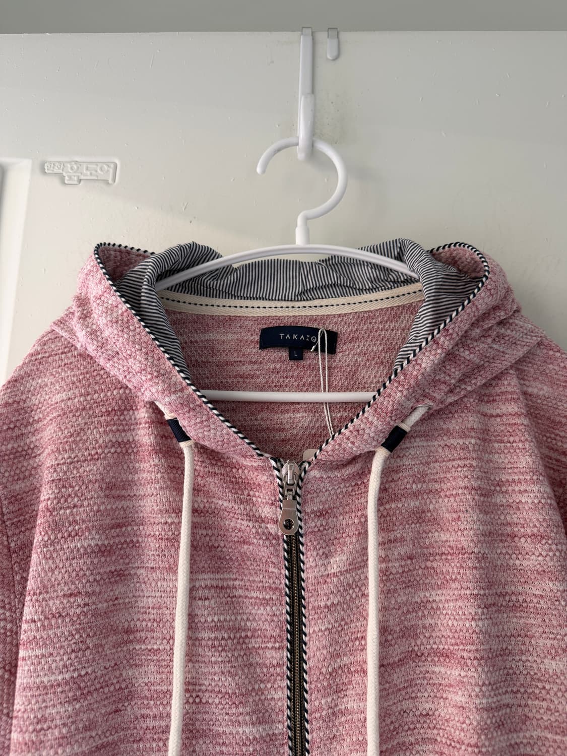 일본빈티지 디테일 레이어드 반팔 후드집업 상품이미지7