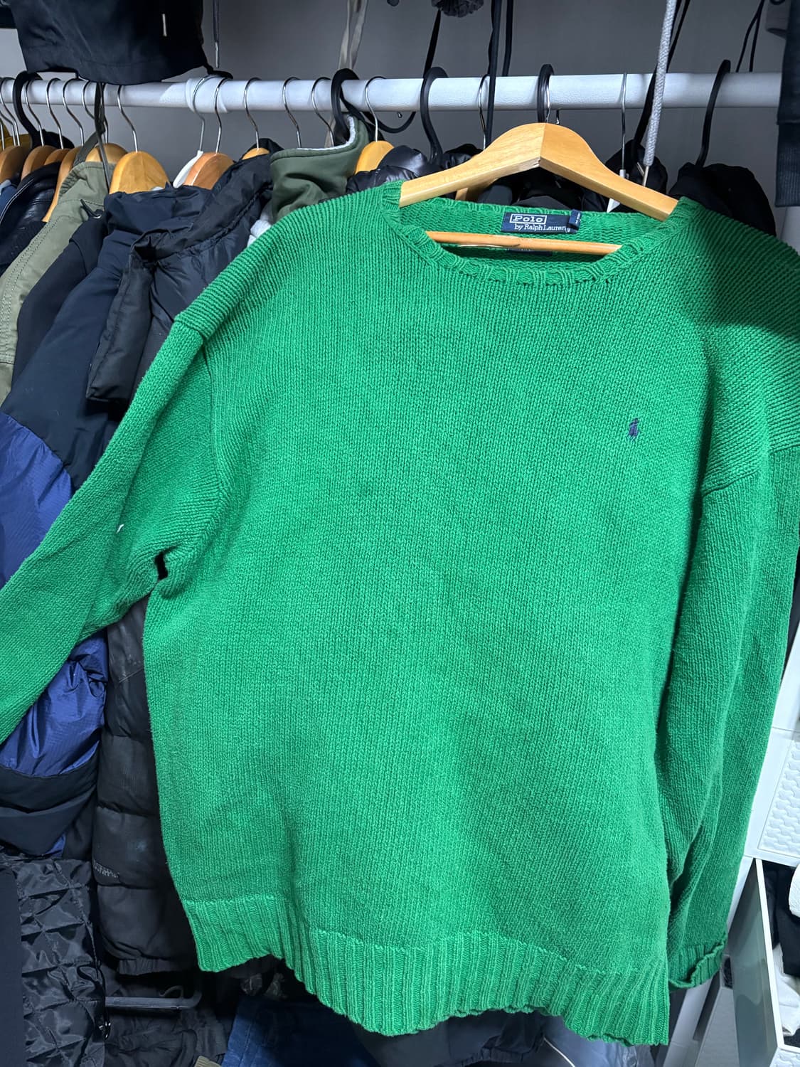 폴로 니트 XXL 상품이미지1